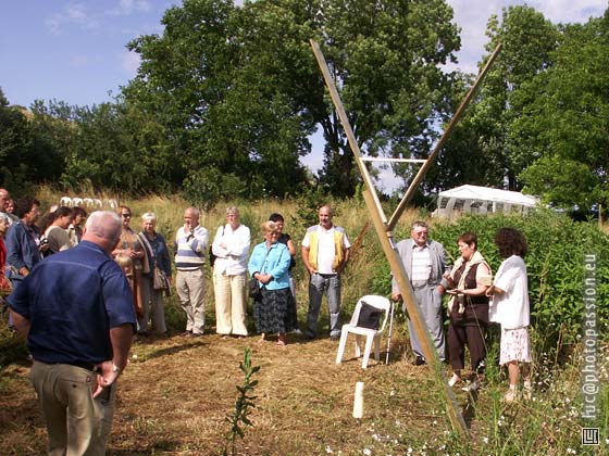 Inauguration de Yolande Centre d'Art Sanssat, le 22 juin 2007.
